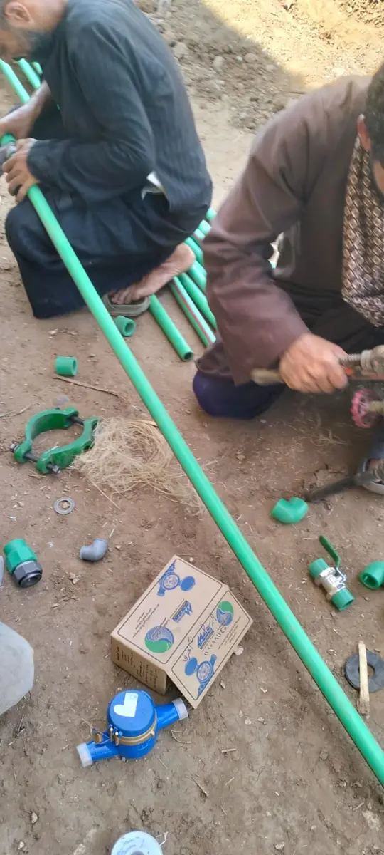 تركيب عداد مياه ضمن مبادرة عداد المياه - صورة 5