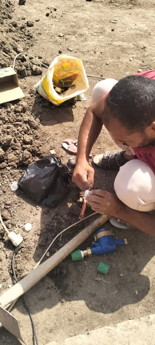 تركيب عداد مياه ضمن مبادرة عداد المياه - صورة 35